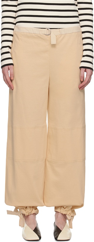 Photo: Jil Sander Yellow Belted Trousers