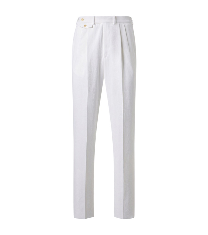 Photo: Dunhill Linen tapered pants