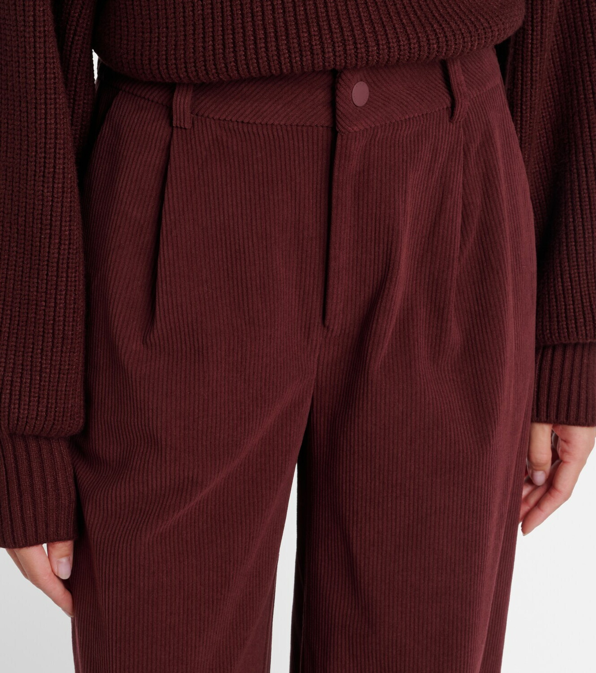 Varley Floris corduroy wide-leg pants