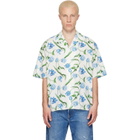 Kenzo White Kenzo Paris 'KENZO Tulip' Short Sleeve Shirt