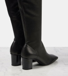 Max Mara Stretchy leather knee-high boots