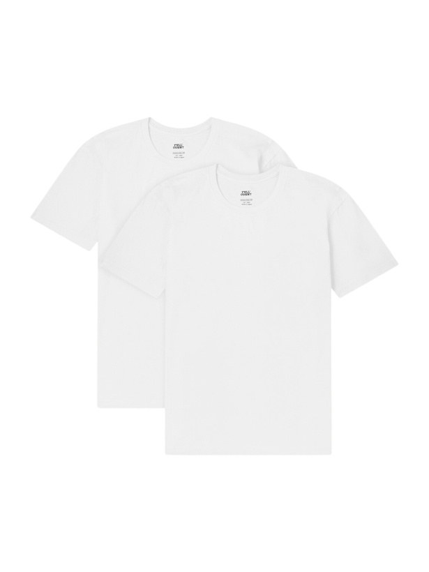 Photo: FULLCOUNT - Two-pack Cotton-Jersey T-Shirt - White