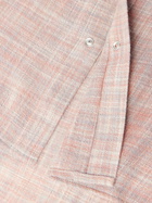 God's True Cashmere - Space-Dyed Cashmere and Wool-Blend Gauze Shirt - Pink