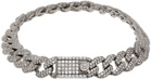 Numbering Silver #3912 Pavé Chain Bracelet