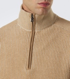 Bogner Dwayne wool and cashmere half-zip sweater