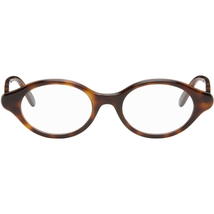 Photo: LOEWE Brown Slim Glasses