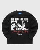 Awake Awake Ny X Gil Scott Heron Long Sleeve Tee Black - Mens - Longsleeves