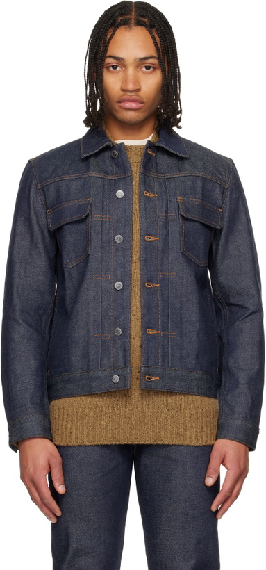 Photo: A.P.C. Navy Work Denim Jacket