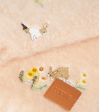 Loewe x Suna Fujita Bunny mohair-blend scarf