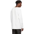 Heron Preston White Style Dots Long Sleeve T-Shirt