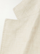 Brunello Cucinelli - Linen, Wool and Silk-Blend Blazer - Neutrals