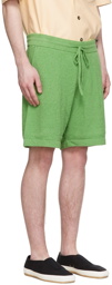 Nanushka Green Brent Shorts