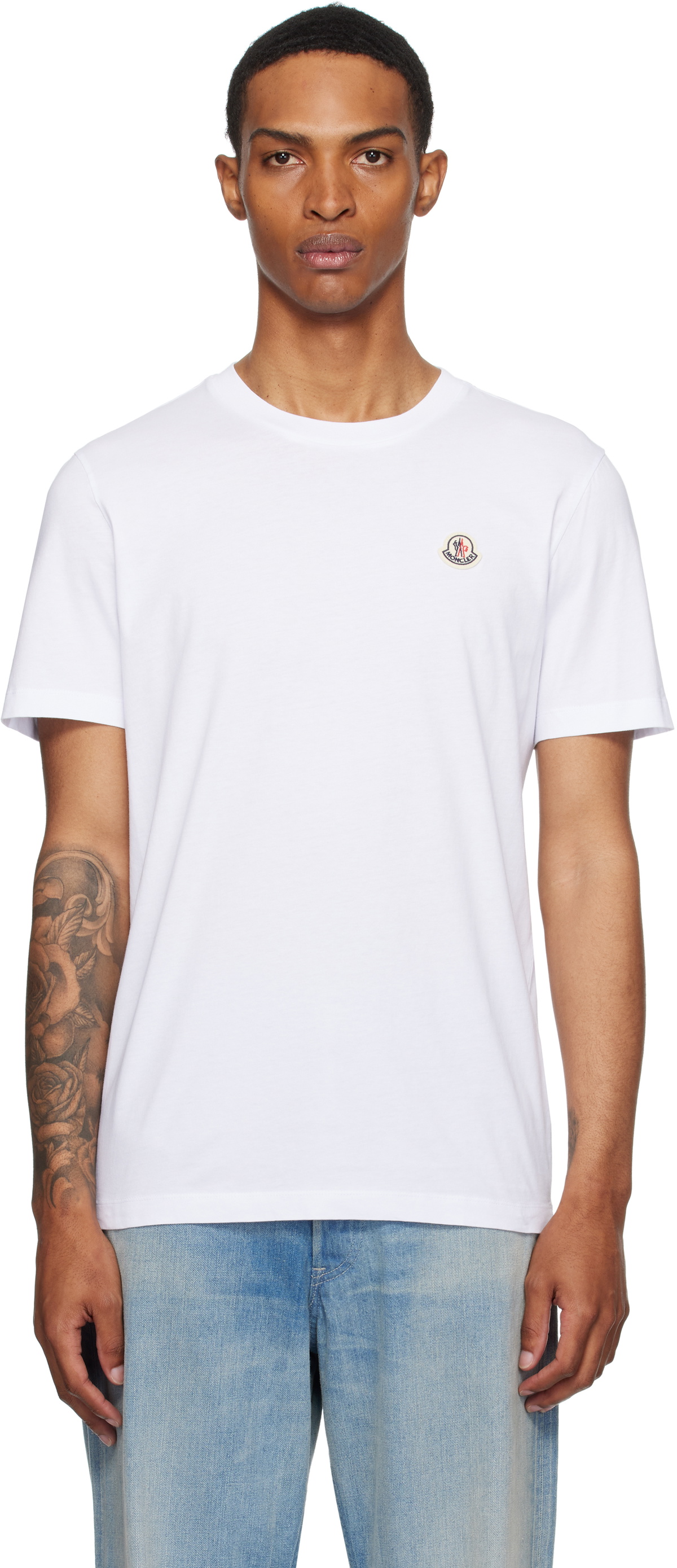Moncler Navy Archivio Creativo T-shirt Moncler