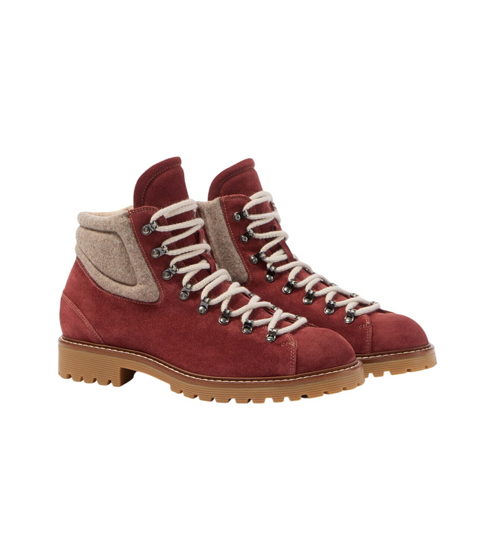 Photo: Eleventy Suede lace-up boots