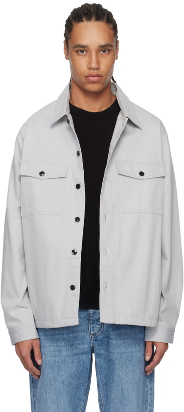 Photo: Hugo Gray Oversize-Fit Overshirt