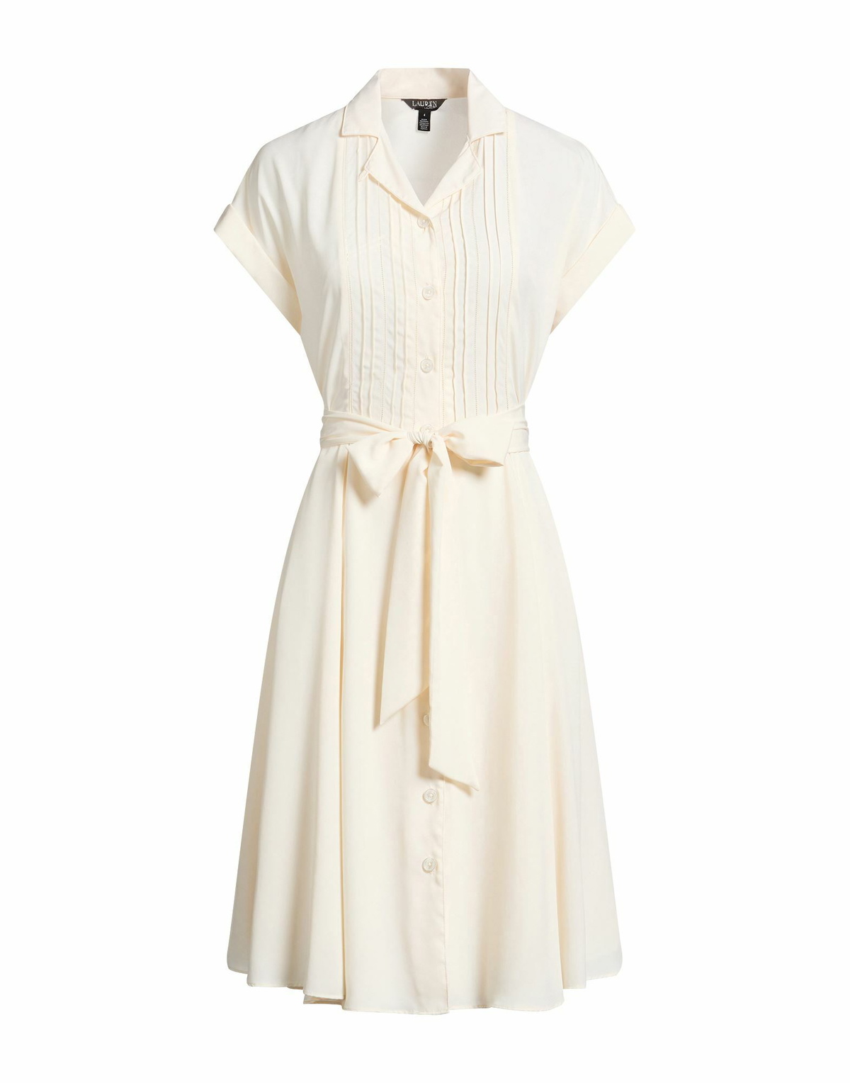 Lauren Ralph Lauren Womens Midi dress Ivory