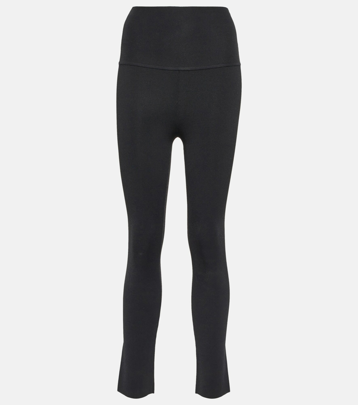 Lace stirrup leggings in black - Khaite