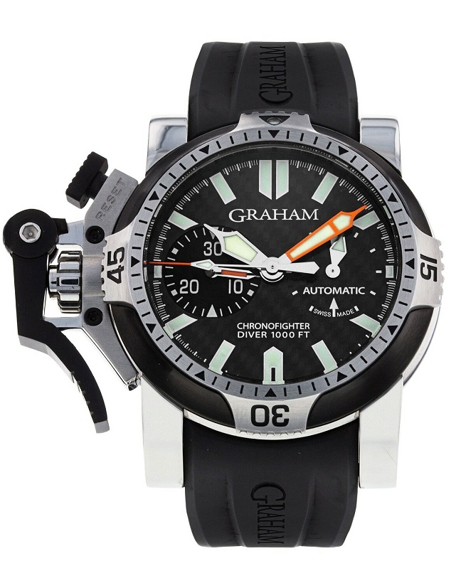 Photo: Graham Chronofighter Oversize Diver and Diver Date 2OVDIVAS.B03A.K10B