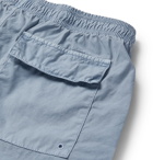 Save Khaki United - Easy Slim-Fit Cotton-Poplin Drawstring Shorts - Blue