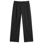 mfpen Women's Primary Trousers in Wide Grey Double Stripe