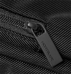 Montblanc - Nightflight Leather-Trimmed Nylon Messenger Bag - Men - Black