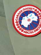 Canada Goose - Faber Grosgrain-Trimmed AcclimaLuxe Shell Bomber Jacket - Green