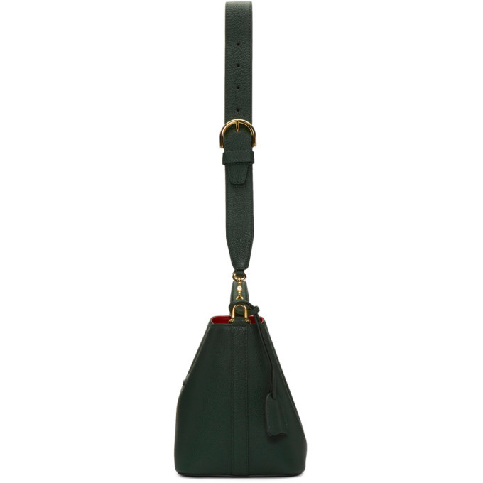 Mark Cross Green Small Murphy Bucket Bag