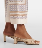 Souliers Martinez Ernestina braided leather mules
