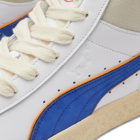 Puma x Rhuigi Clyde Mid BBall Sneakers in White/Royal Sapphire