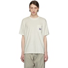 Needles Off-White Velour Papillon T-Shirt