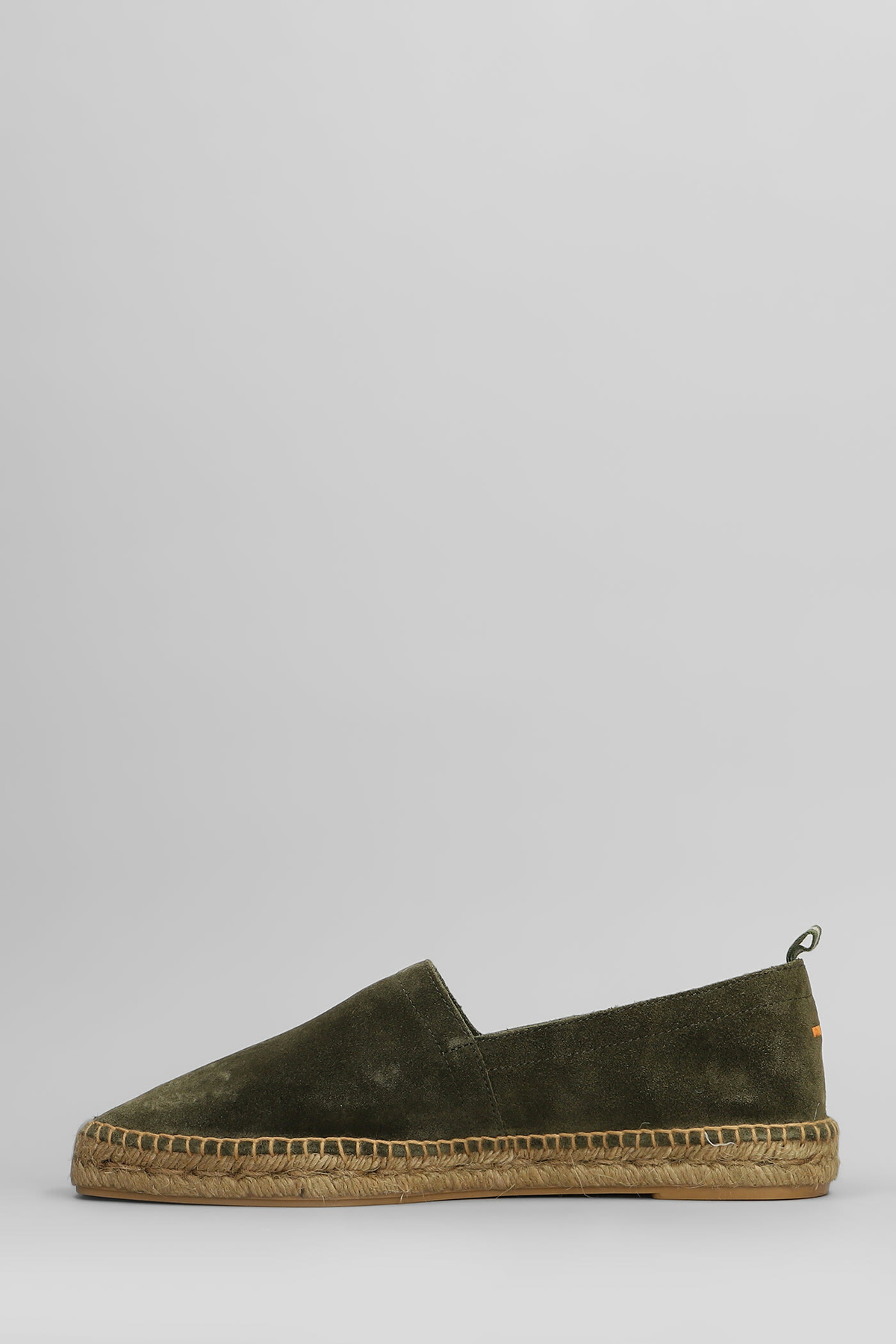 Castañer Pablo T-186 Espadrilles In Green Suede