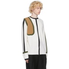 Loewe Off-White Wool and Cashmere Scarf Sweater