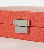 Giobagnara Phileas Miniature leather backgammon set
