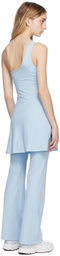 Girlfriend Collective Blue Bianca Minidress