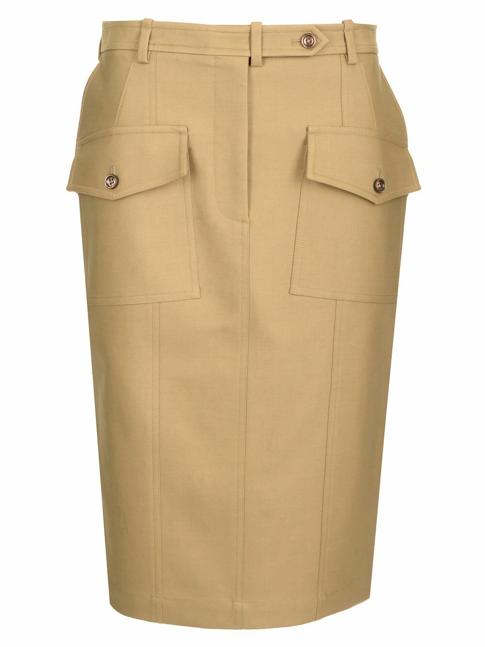 【関税＆送料込み】Tom Ford Cashmere And Cotton Midi Skirt TOM FORD NWT Black Cashmere/Silk Blend Pencil Skirt - US 6