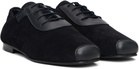 Stefan Cooke Black Soft Grip Slip On Derbys