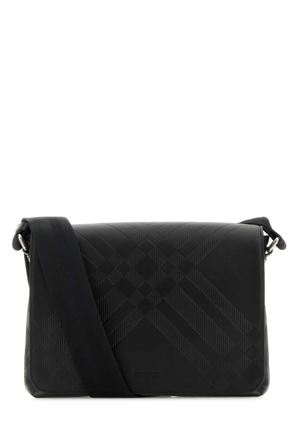 Burberry Green Recycled Polyester Monogram Crossbody Bag