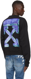Off-White Black & Blue Marker Arrows Sweatshirt
