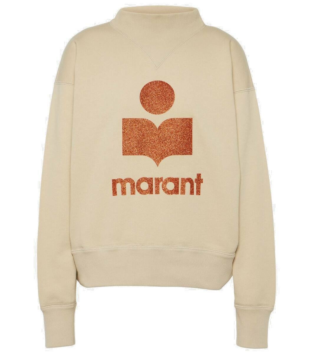Marant Etoile Moby logo cotton-blend sweatshirt Isabel Marant Etoile