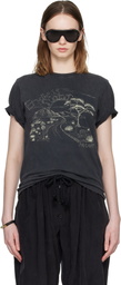 Isabel Marant Black Zewel T-shirt