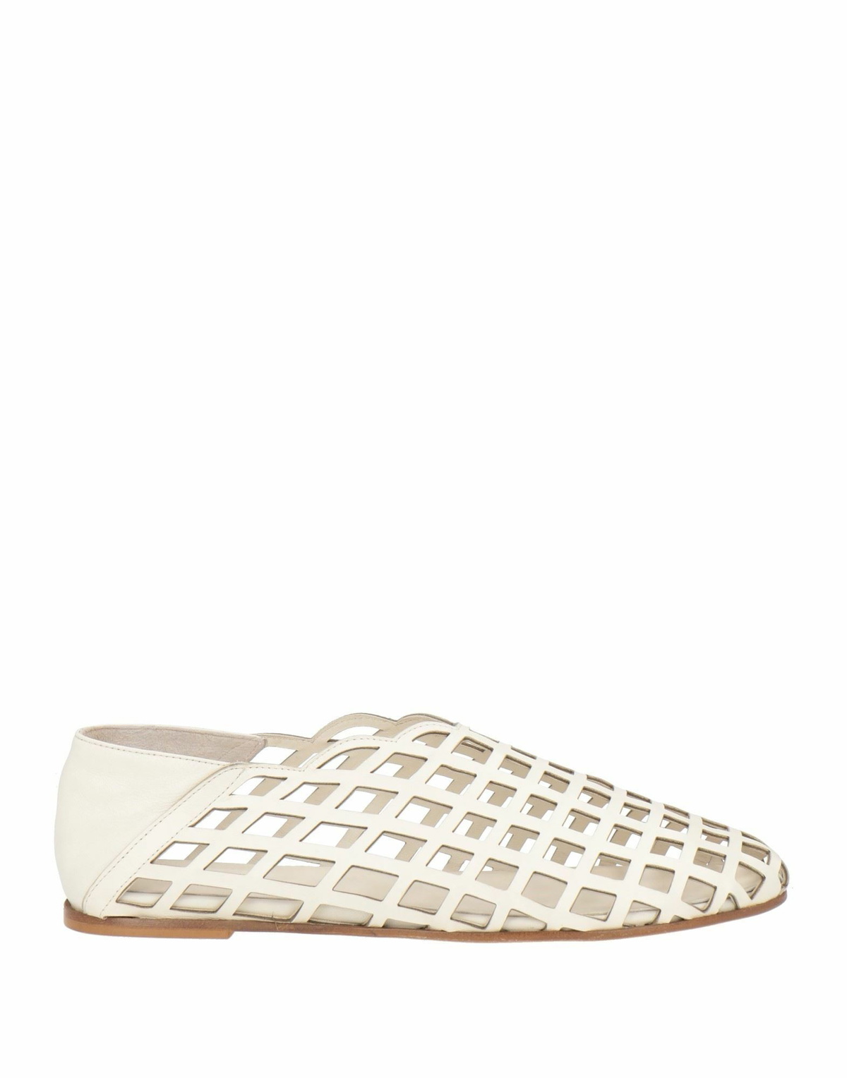 Gia Borghini Womens Ballet flats in Off white