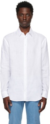 Giorgio Armani White Spread Collar Shirt