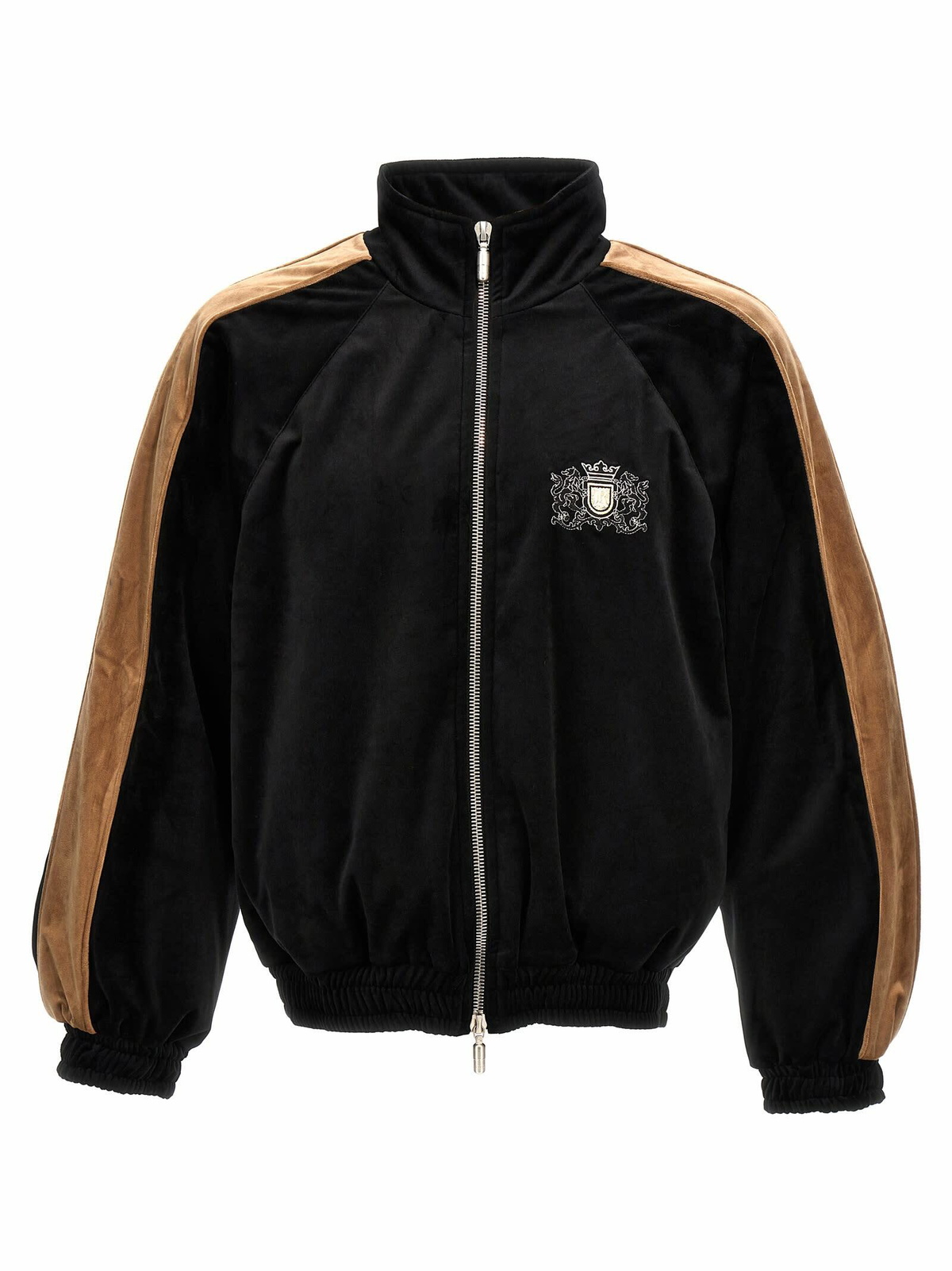 Rhude Men's Pennant Flag Sweatshirt in Vintage Black Rhude