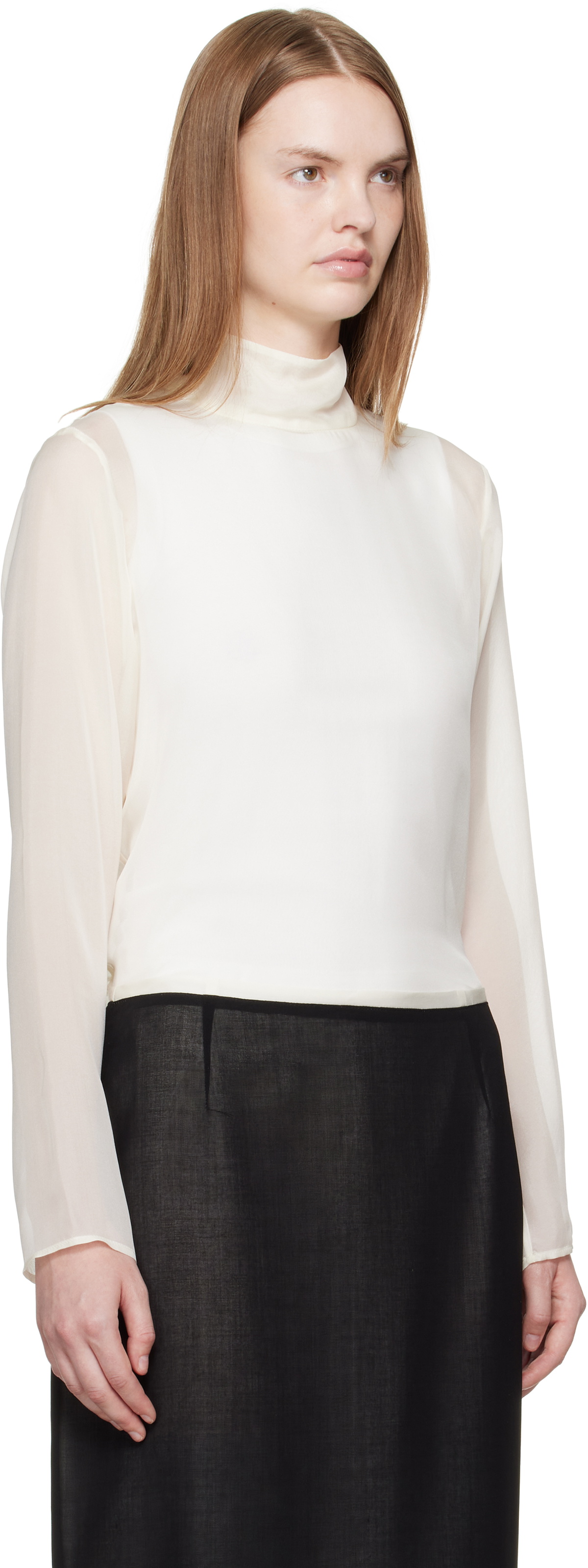 La Collection Off-White Clarice Blouse