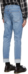 Remi Relief Blue Pressed Easy Jeans