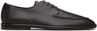 Ferragamo Brown Lace Up Derbys