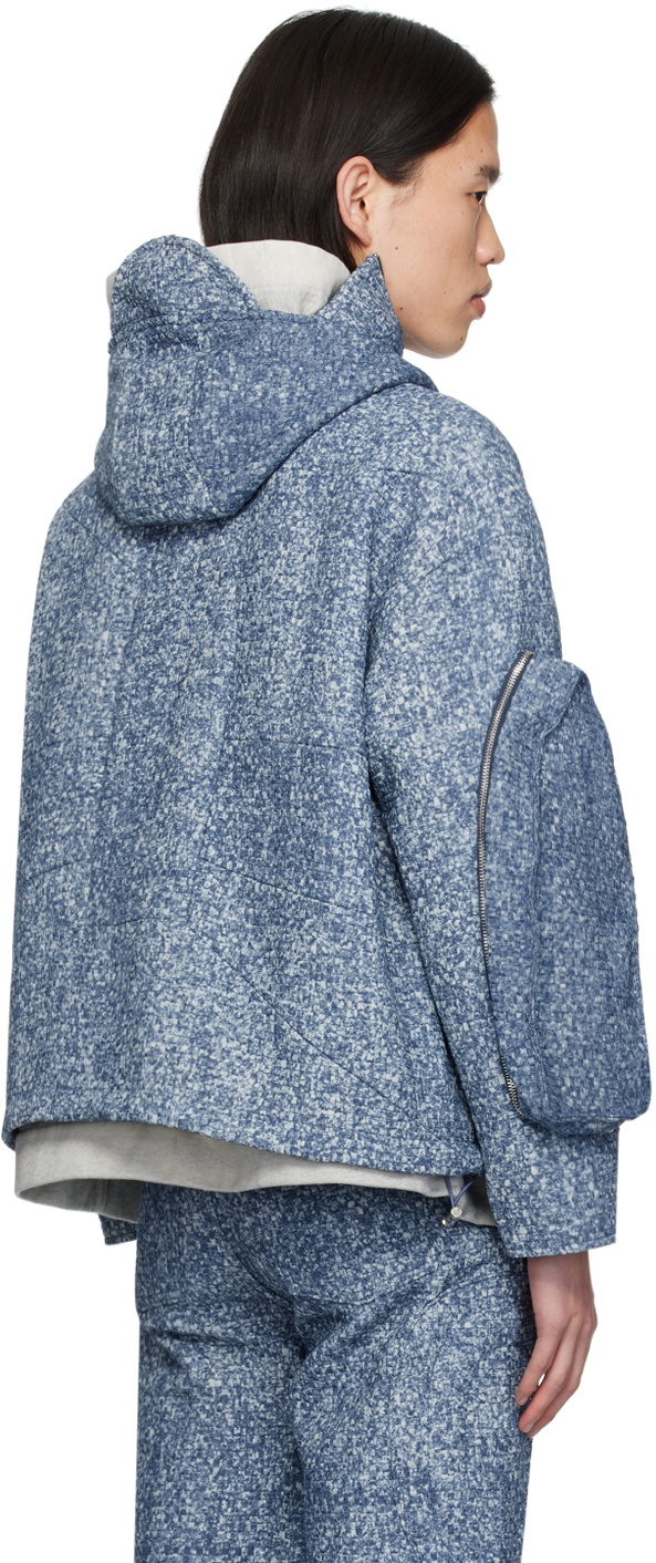 Who Decides War Blue Clandestine Denim Jacket