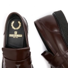 Fred Perry Men's x George Cox Tassel Loafer in Oxblood