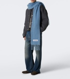 Acne Studios Alpaca, wool, and mohair-blend scarf