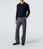 Prada Virgin wool polo sweater